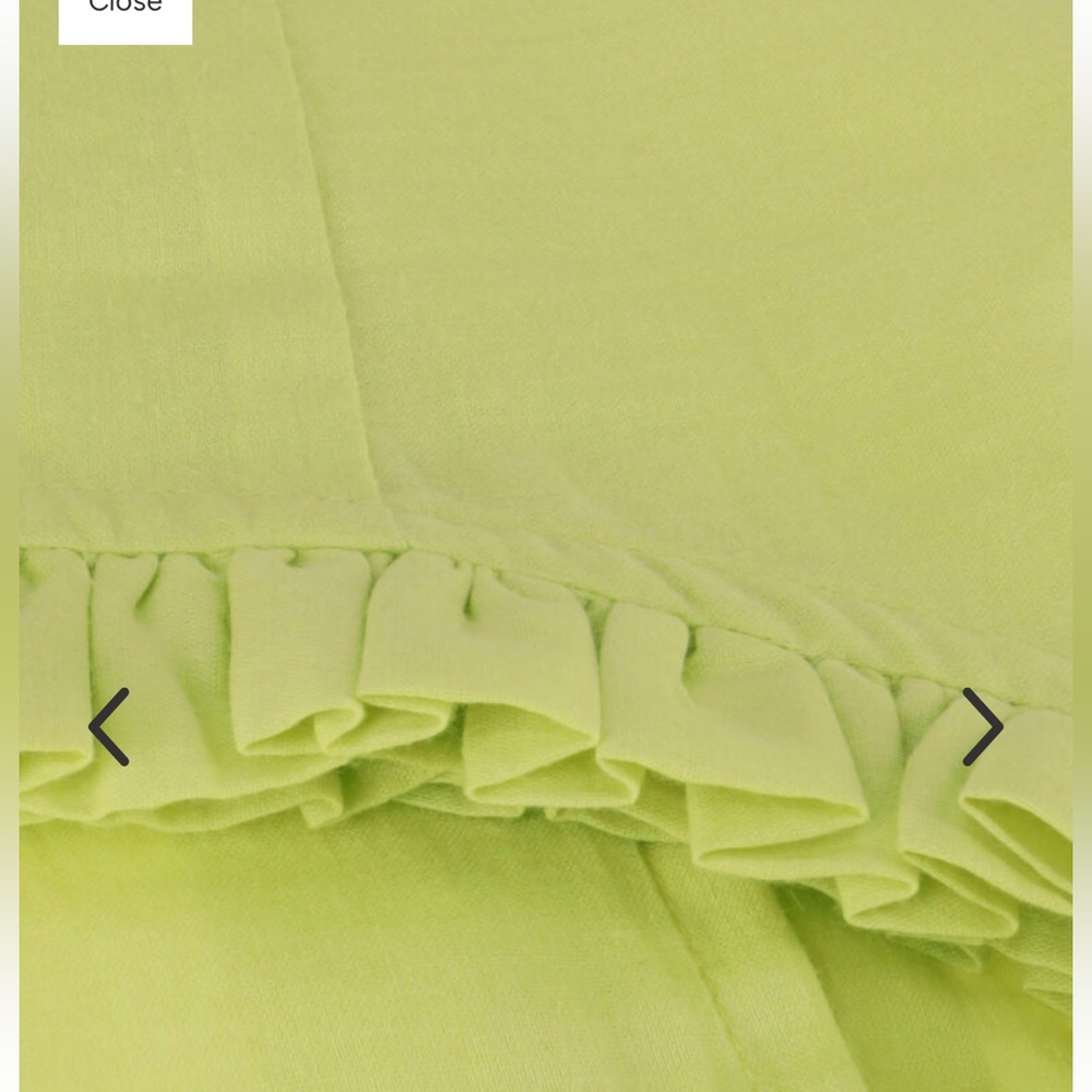 Circle Of Trust - Cristel Blouse Blouses Lime - M - Picture 4 of 7